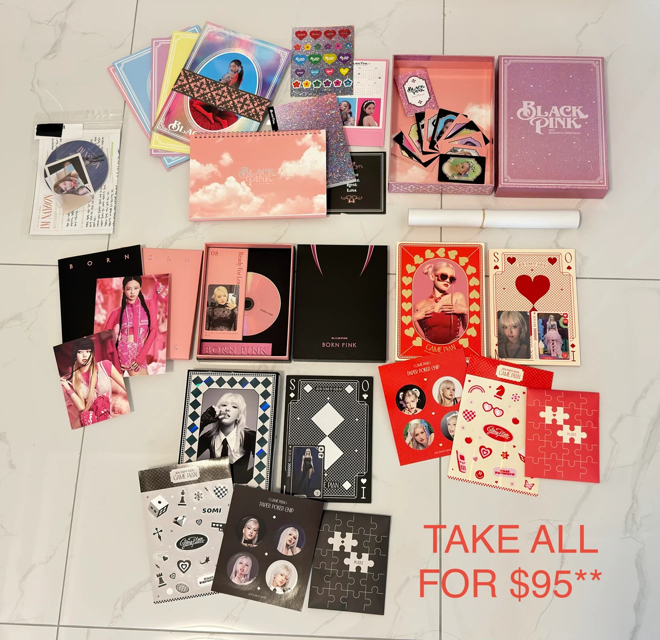 BLACKPINK + JEON SOMI K-Pop Merch Collection