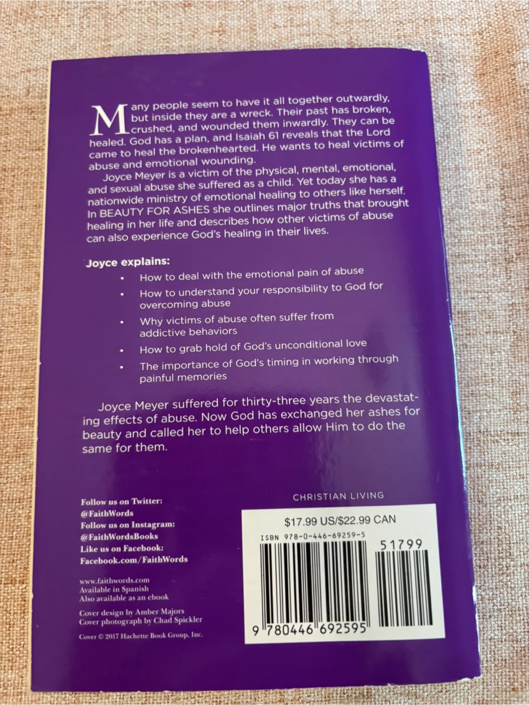 Beauty for Ashes by Joyce Meyer - photo 2