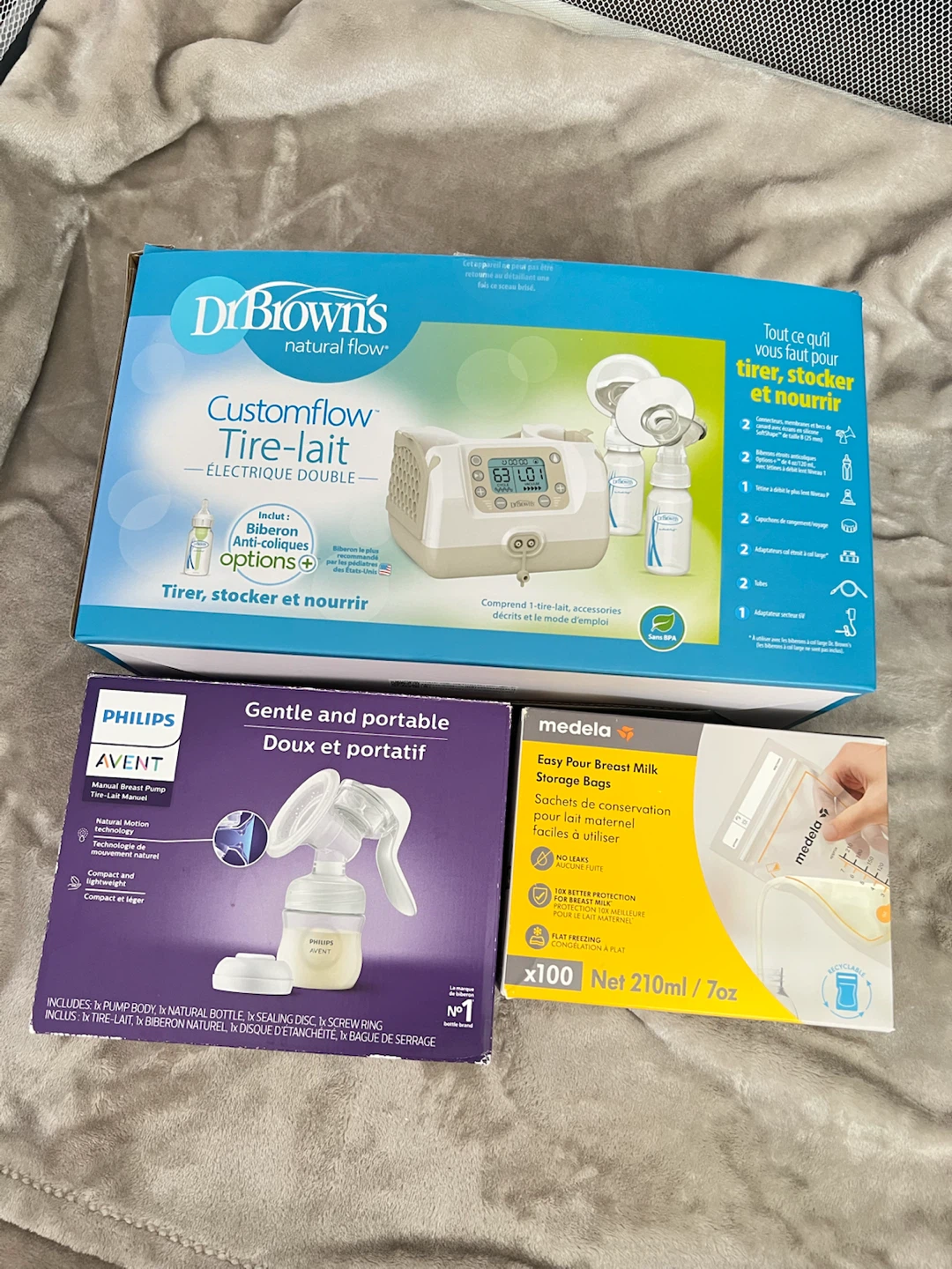 Electric & Manual breast pump