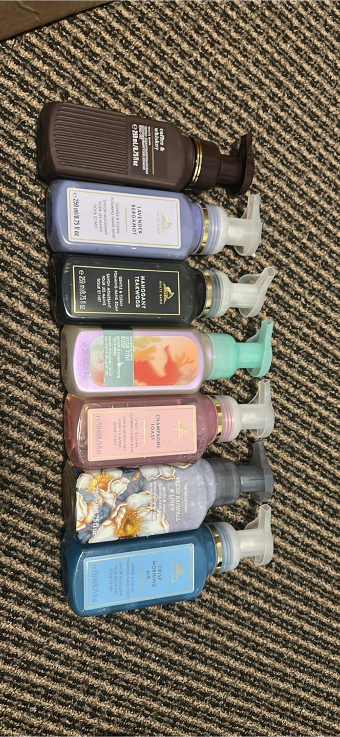 Bath & Body Works Foaming Hand Soaps - Set of 7