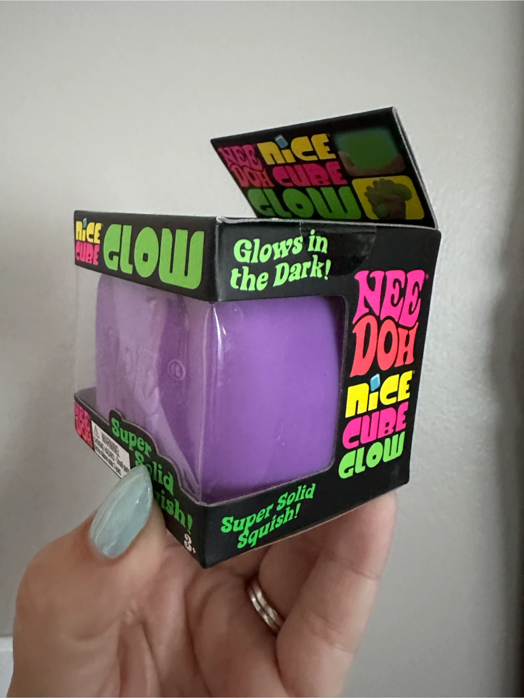 Nee Doh - AUTHENTIC GLOW IN THE DARK - purple - photo 2