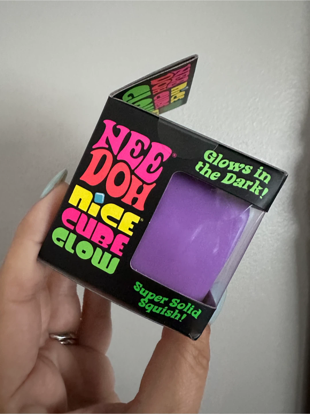 Nee Doh - AUTHENTIC GLOW IN THE DARK - purple - photo 3