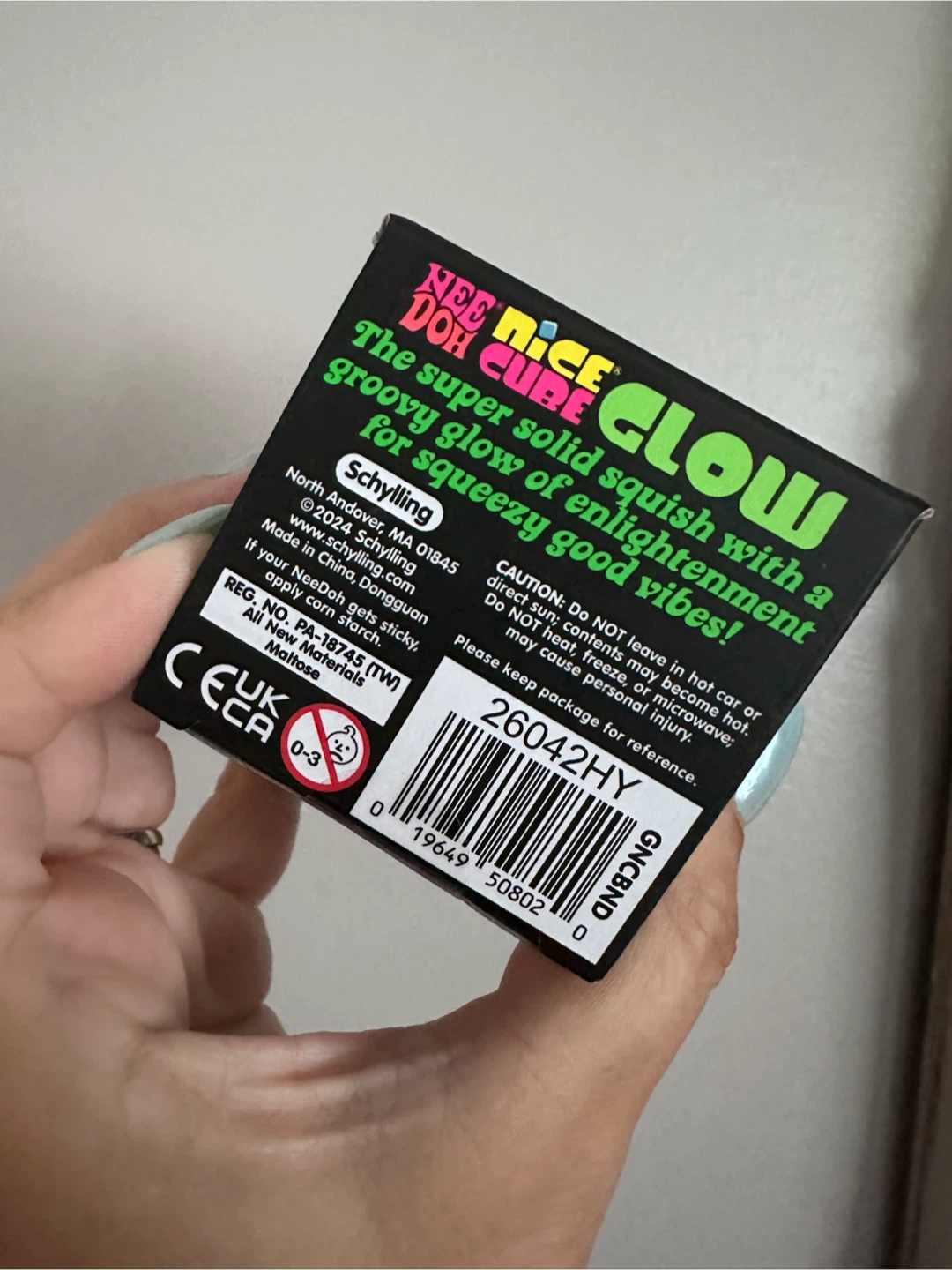 Nee Doh - AUTHENTIC GLOW IN THE DARK - purple - photo 4