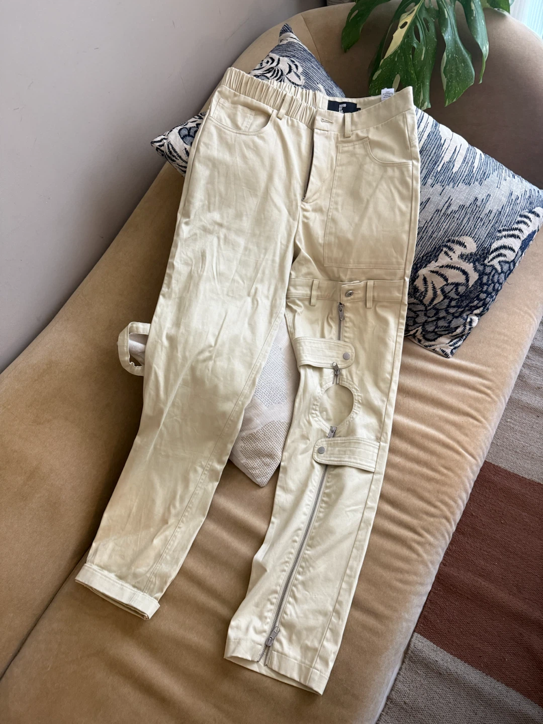 HBA Beige Cargo Pants