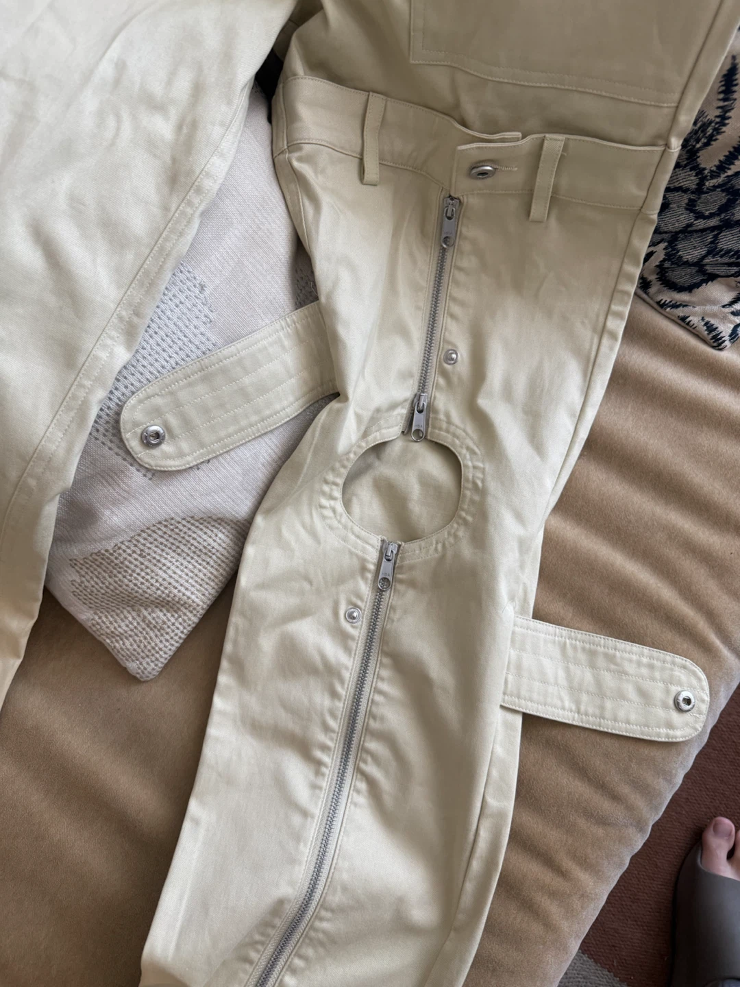 HBA Beige Cargo Pants - photo 2