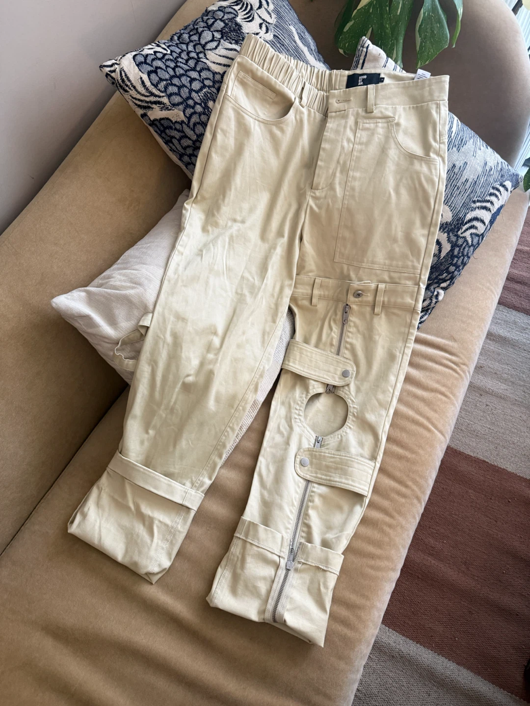 HBA Beige Cargo Pants - photo 4