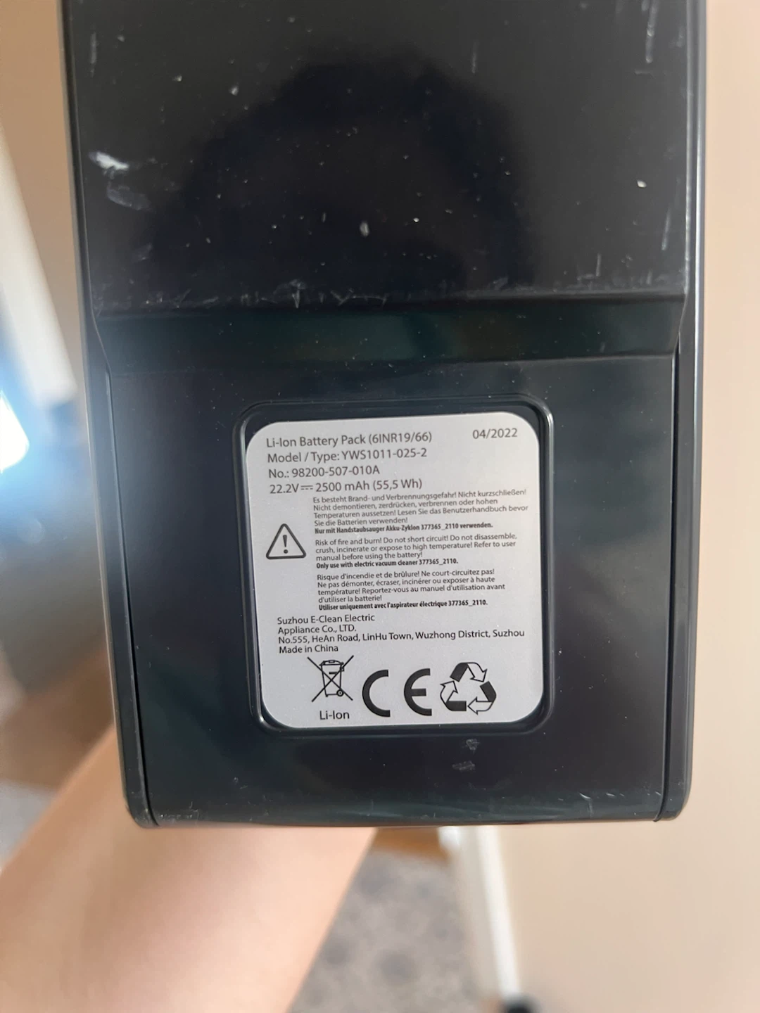 Silvercrest Cordless Stick Vacuum Cleaner - photo 2