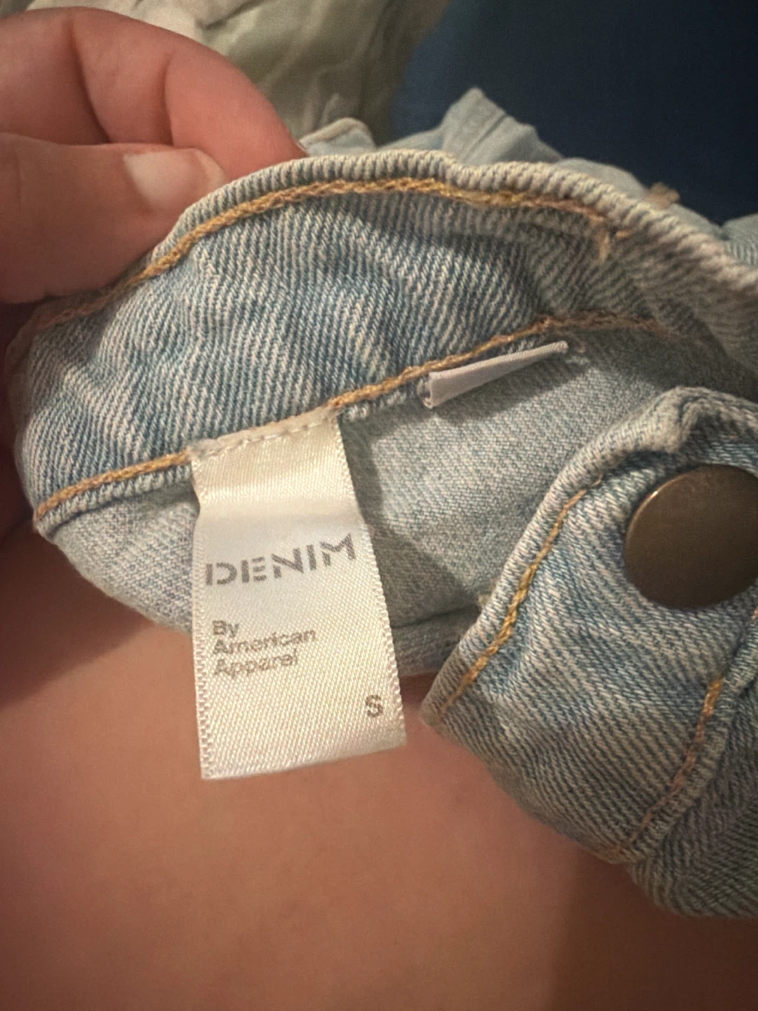 American Apparel Denim Skirt Size S - photo 2