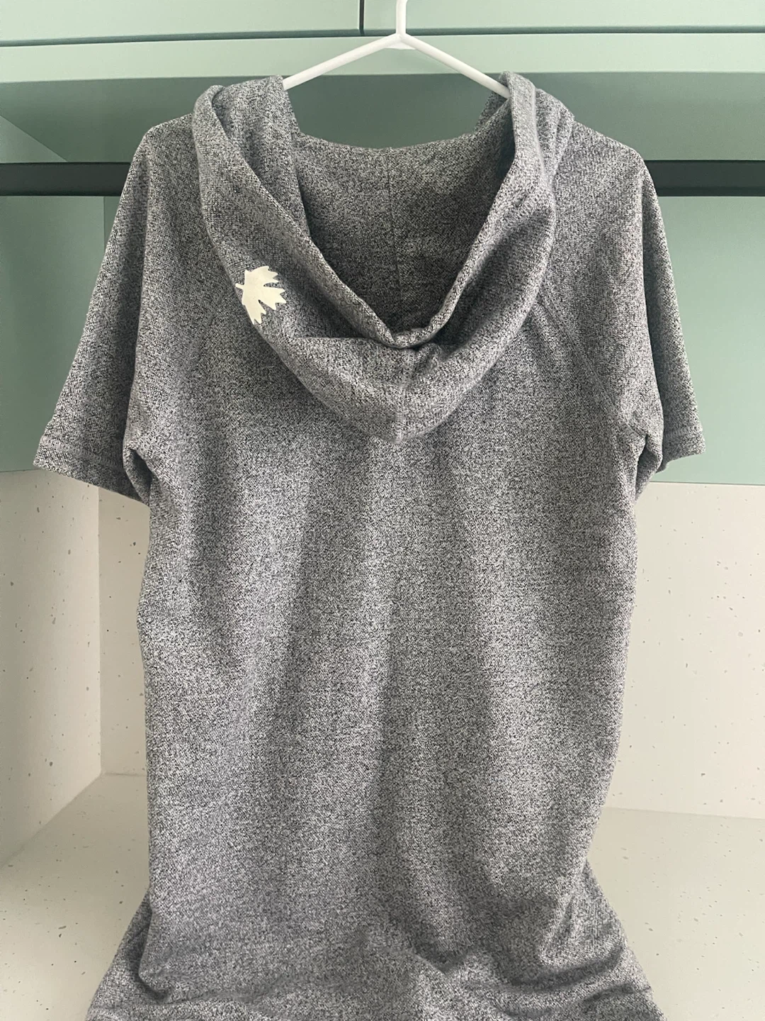 Roots Grey Short Sleeve Hoodie Dress - photo 2