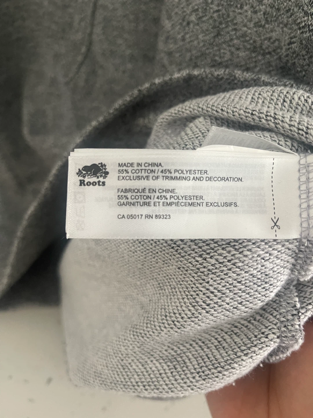 Roots Grey Short Sleeve Hoodie Dress - photo 3