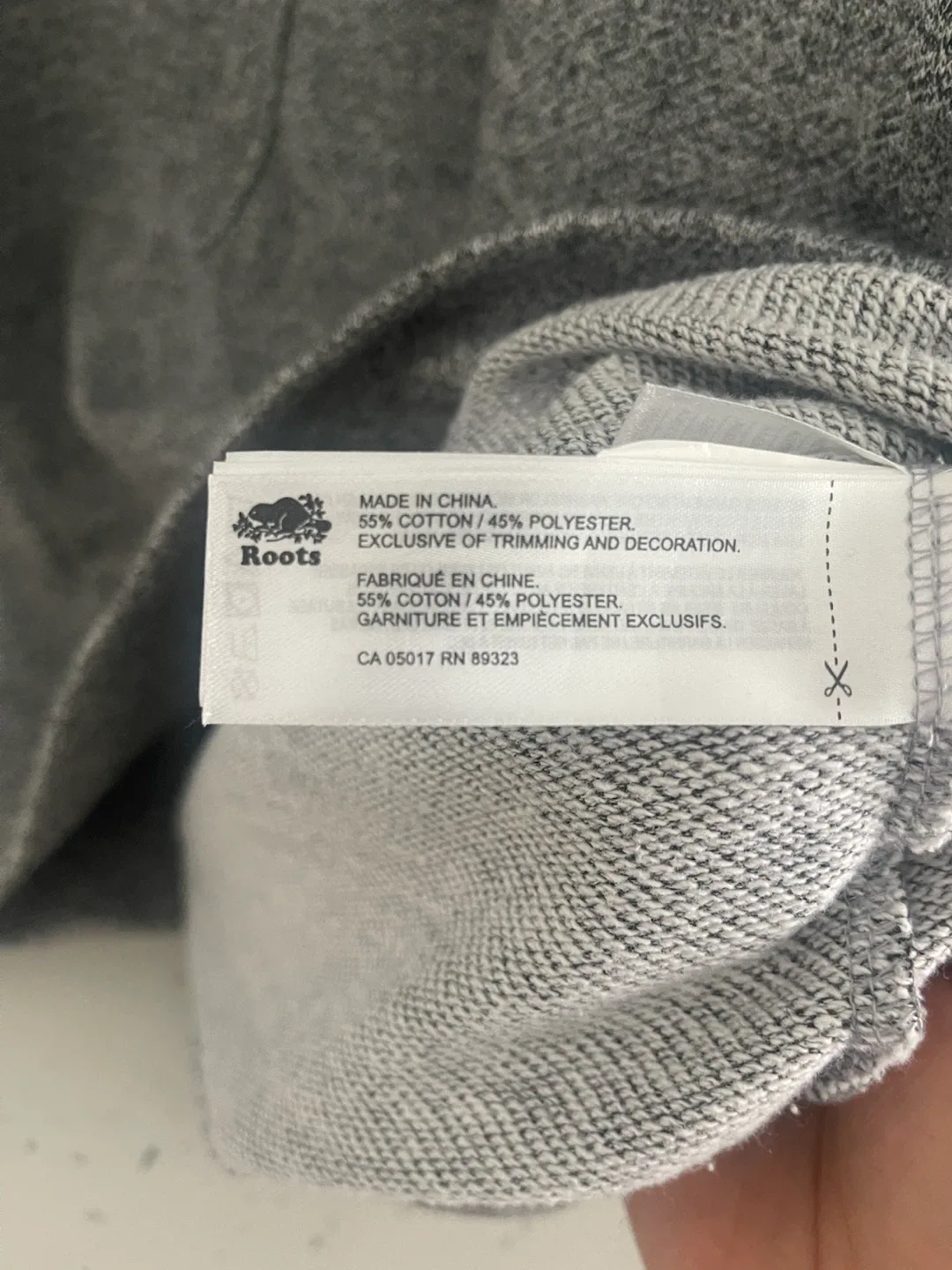 Roots Grey Short Sleeve Hoodie Dress - photo 3