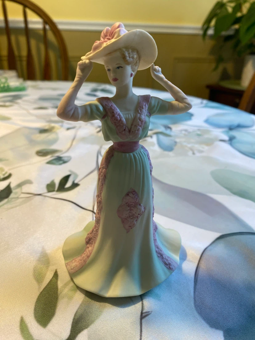 Coalport Beau Monde Rose Figurine