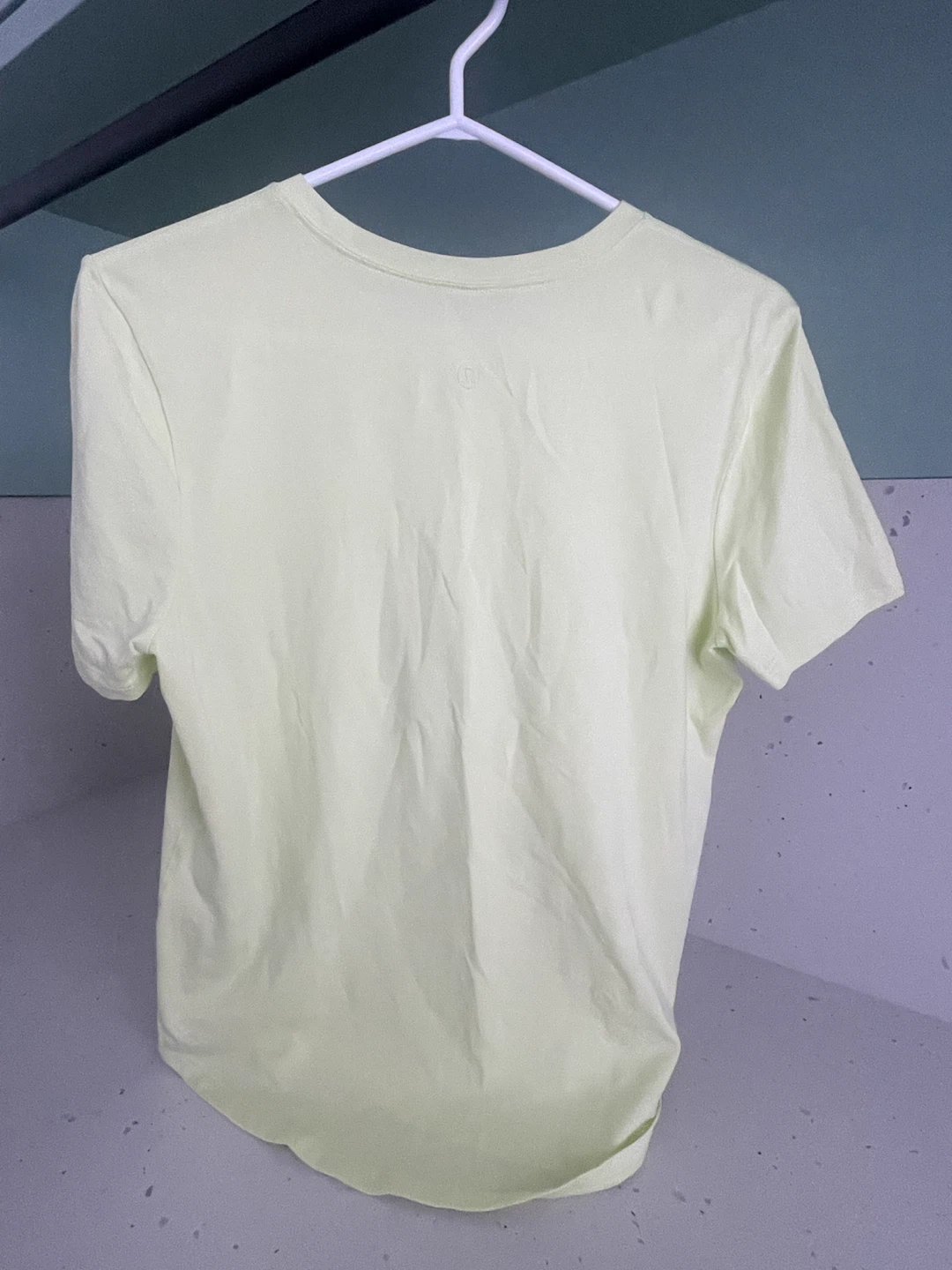 Lululemon Light Yellow T-Shirt