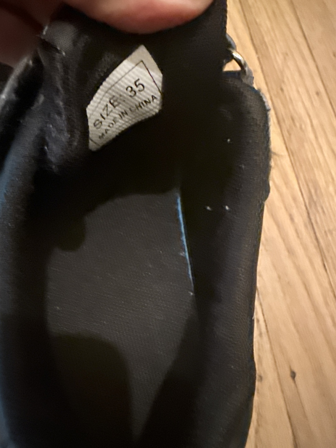 Roller Kids Black Shoes Size 35 - photo 4