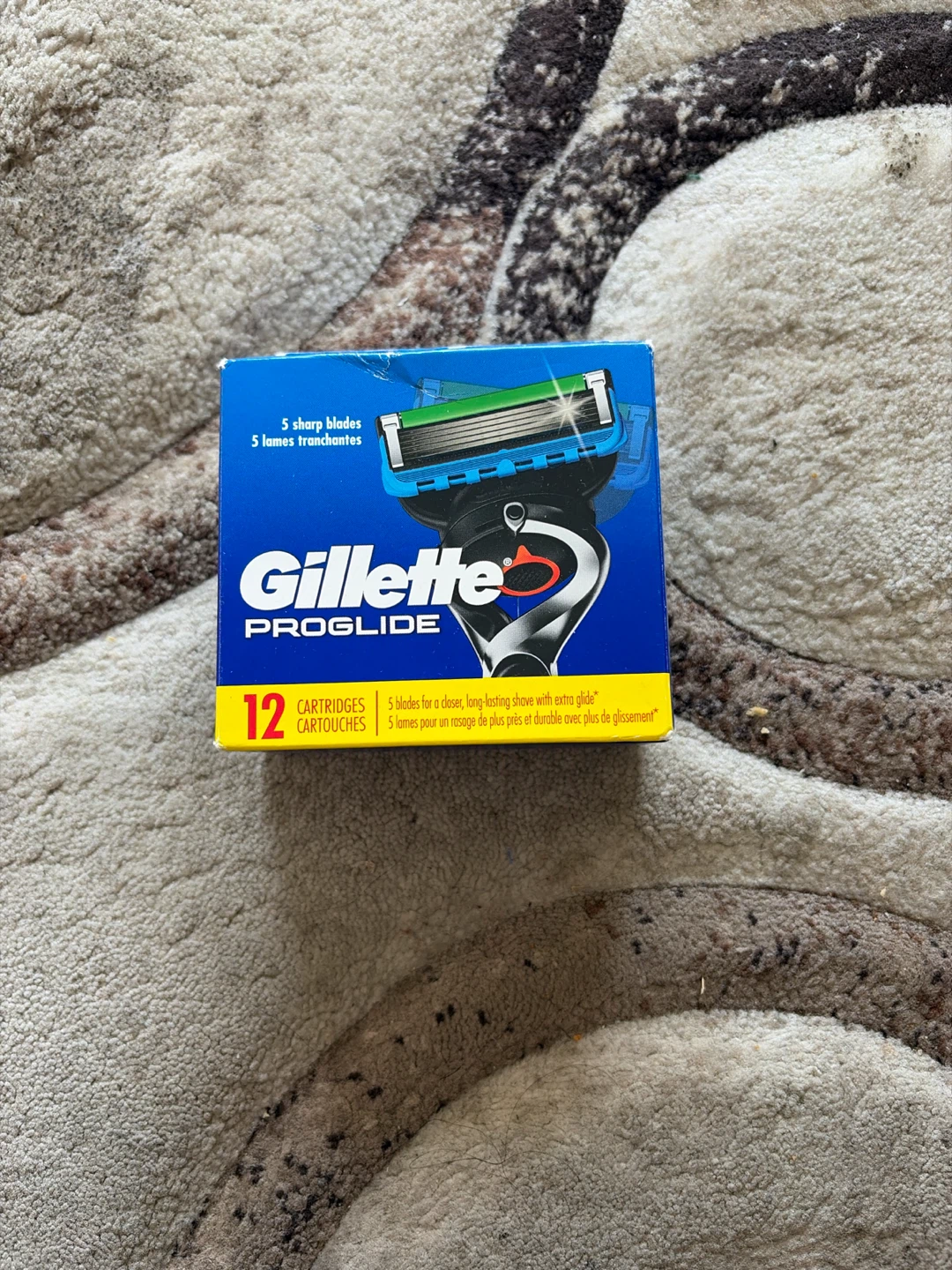 Gillette Proglide Razor Blade Refills - 12 Cartridges