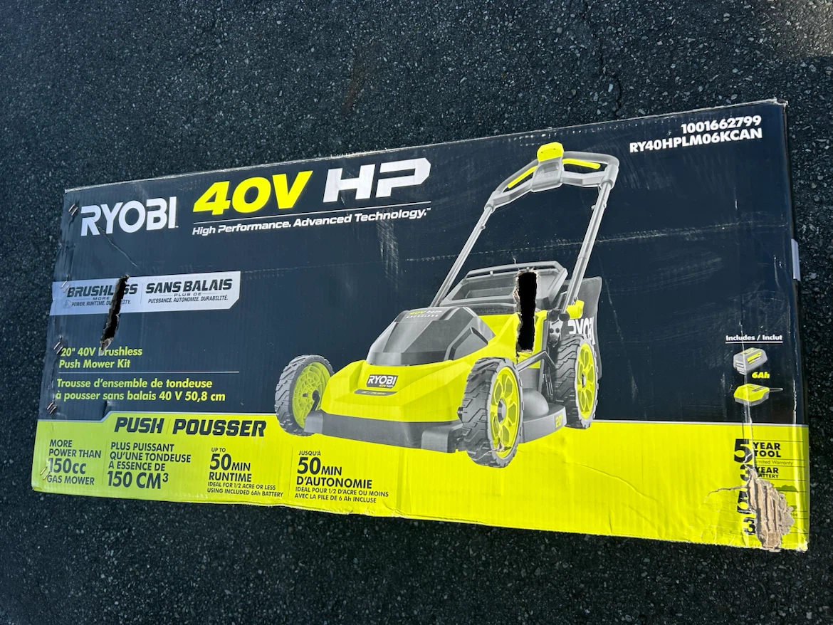 Brand new RYOBI 40v HP brushless 20in Lawn Mower - photo 2