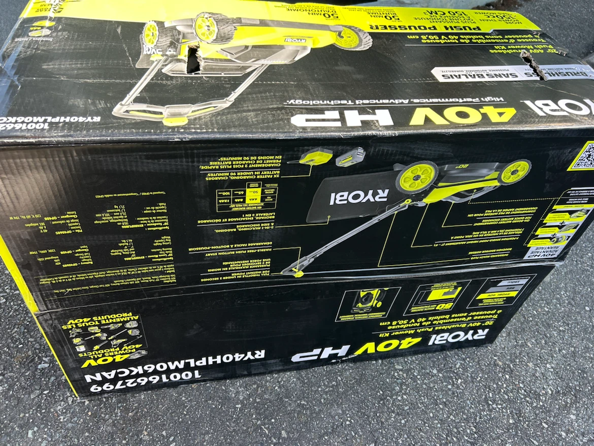 Brand new RYOBI 40v HP brushless 20in Lawn Mower - photo 3