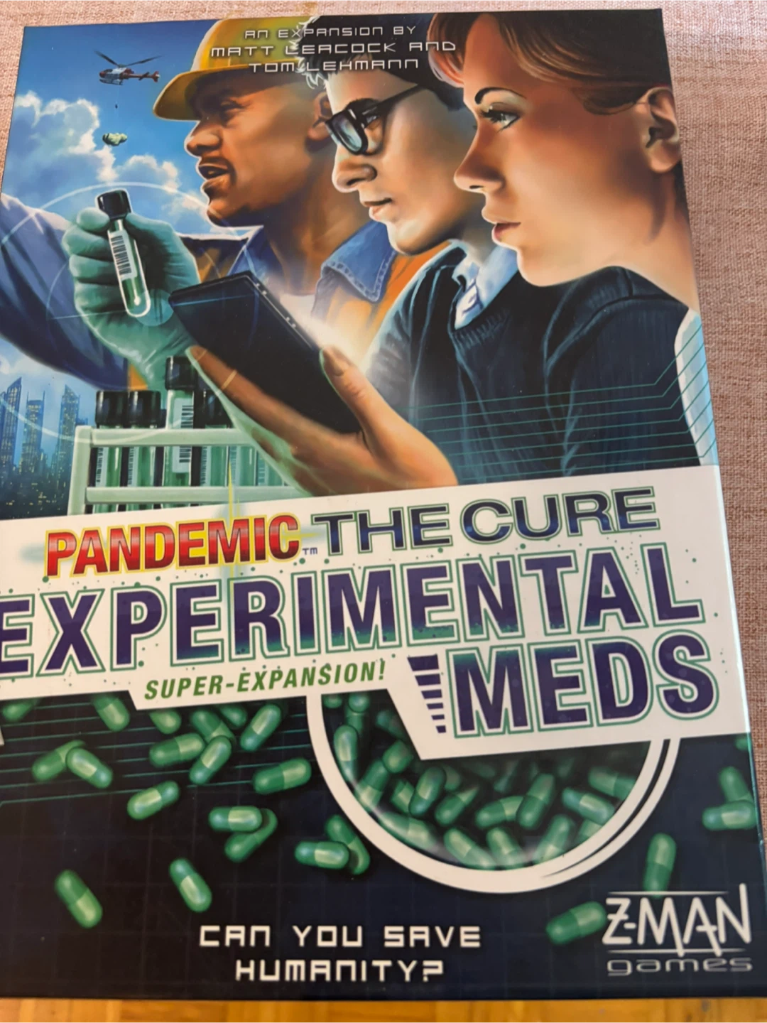 Pandemic: The Cure Experimental Meds Super-Expansion Board Game
