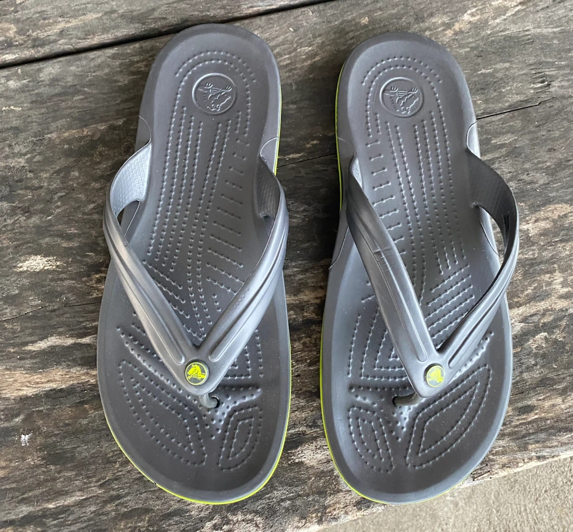 New Crocs Flip Flops, Unisex W10/M8