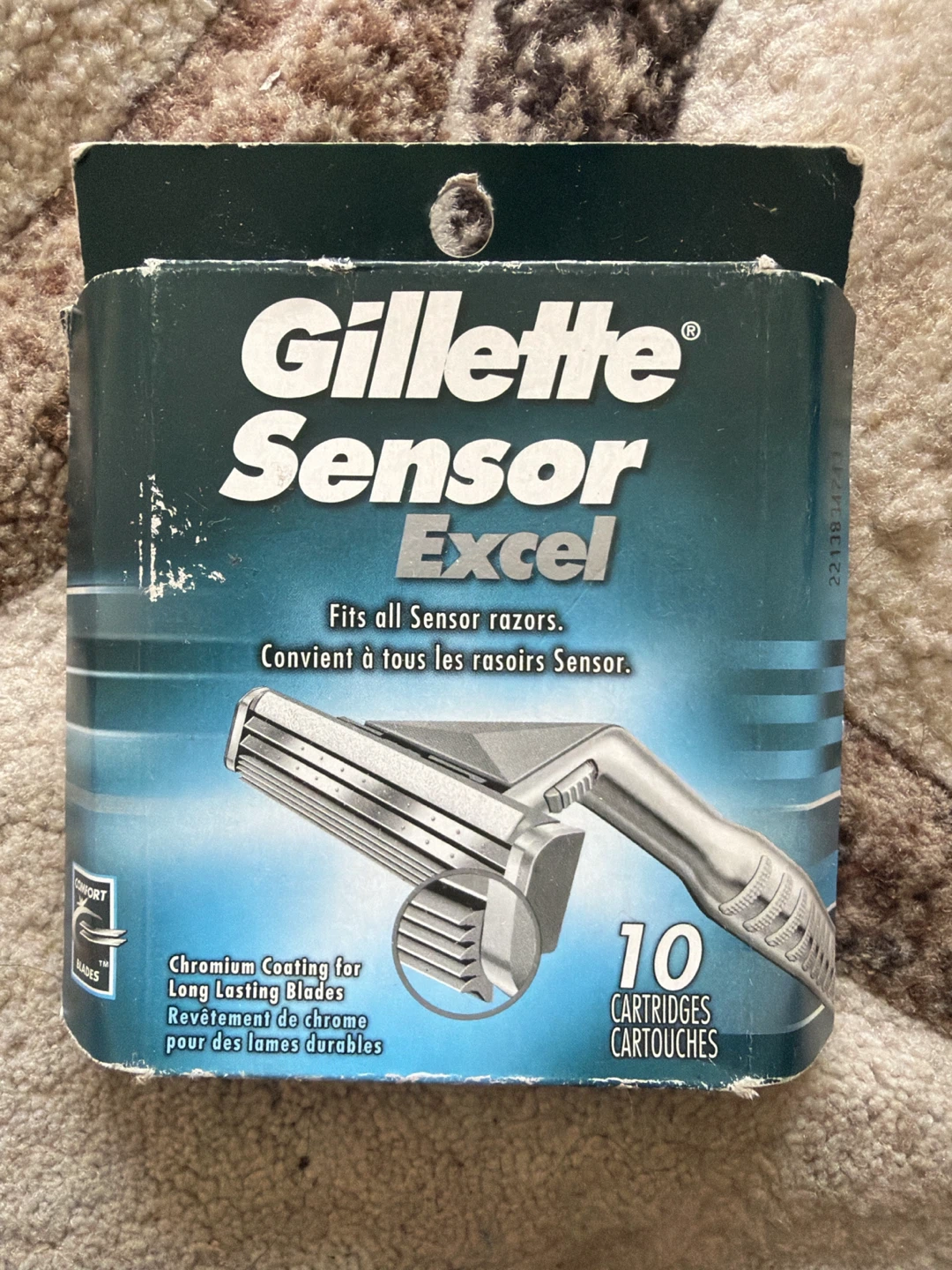 Gillette Sensor Excel Razor Cartridges - 10 Count
