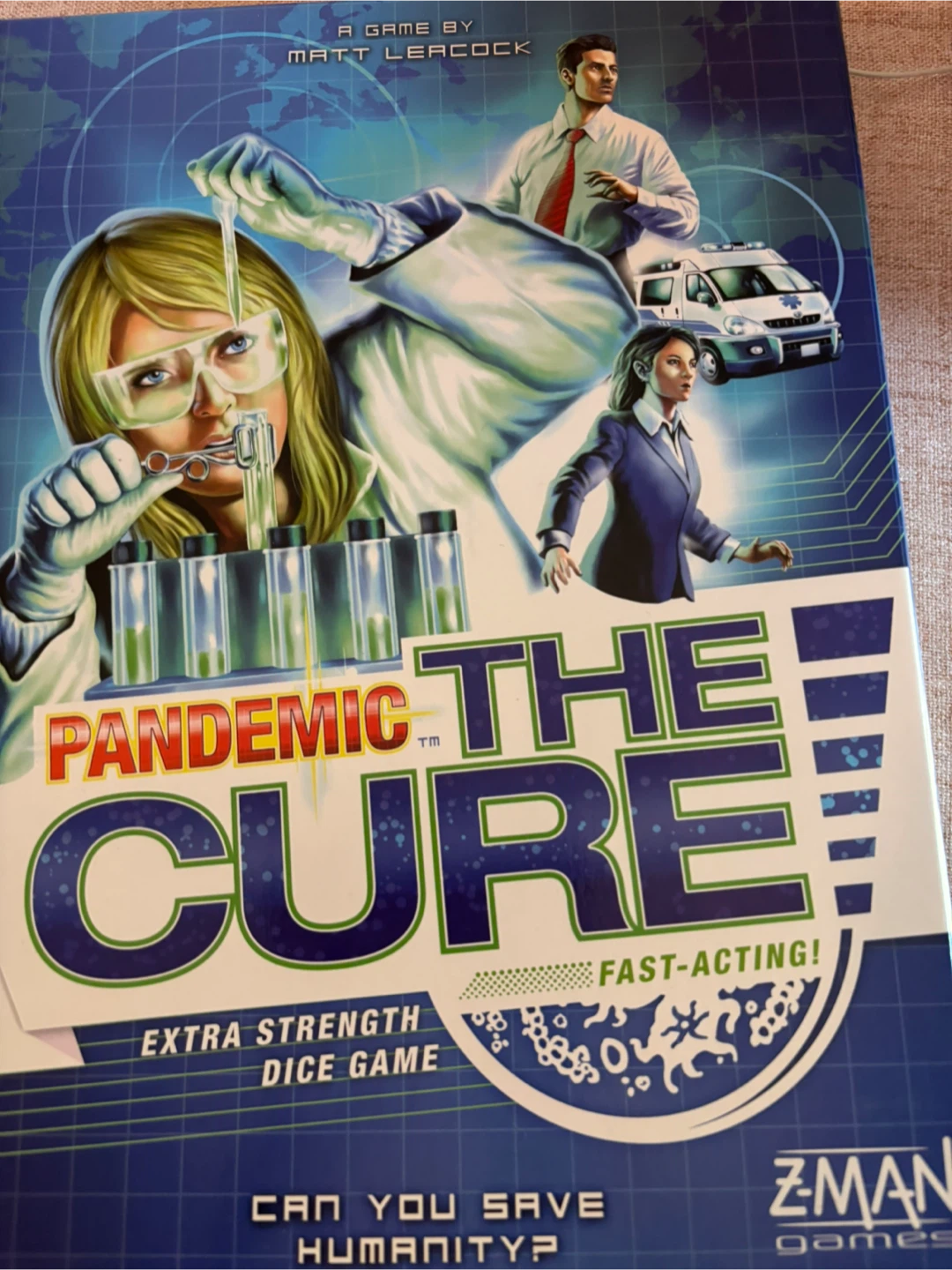 Pandemic: The Cure - Fast-Acting Dice Game