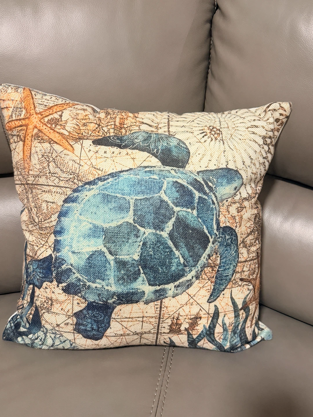 4 Throw Pillows- Nautical Theme (includes pillows & covers) - photo 5