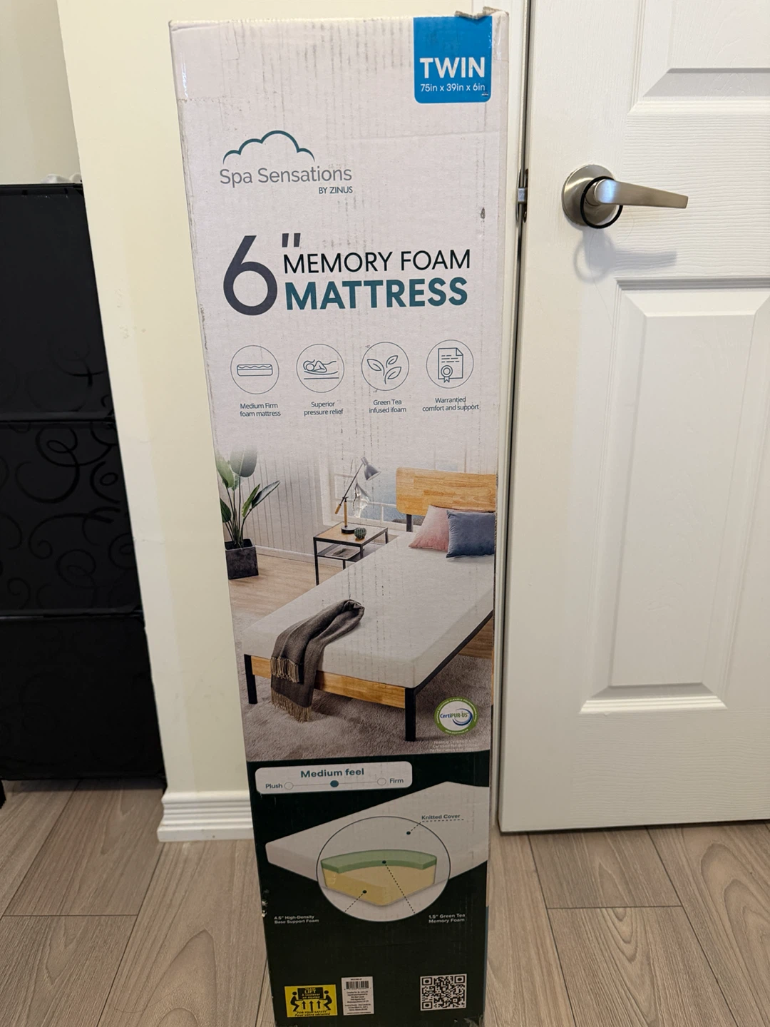 Spa Sensations 6" Twin Memory Foam Mattress - photo 2