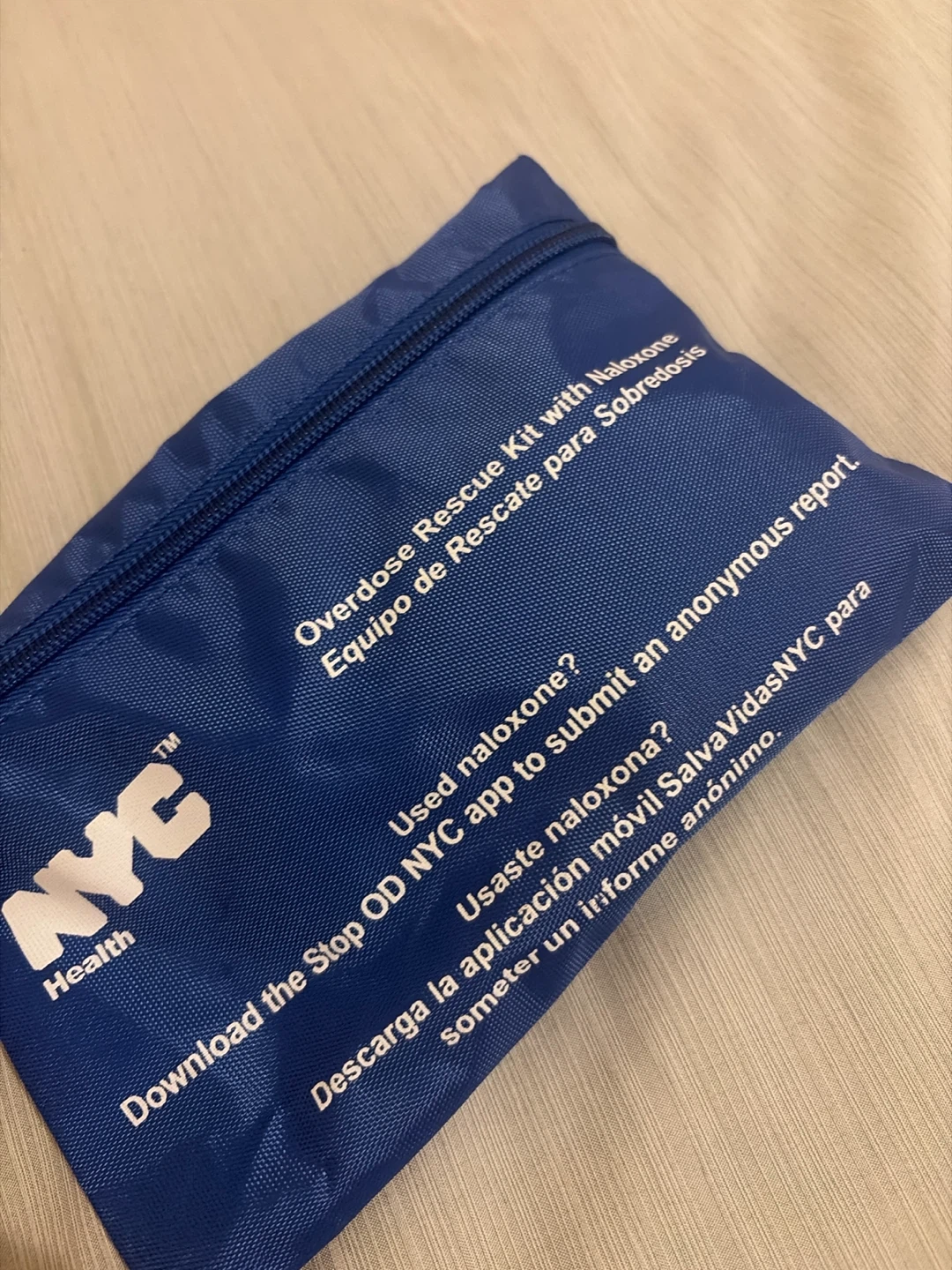 NYC Health Overdose Rescue Kit with Naloxone
