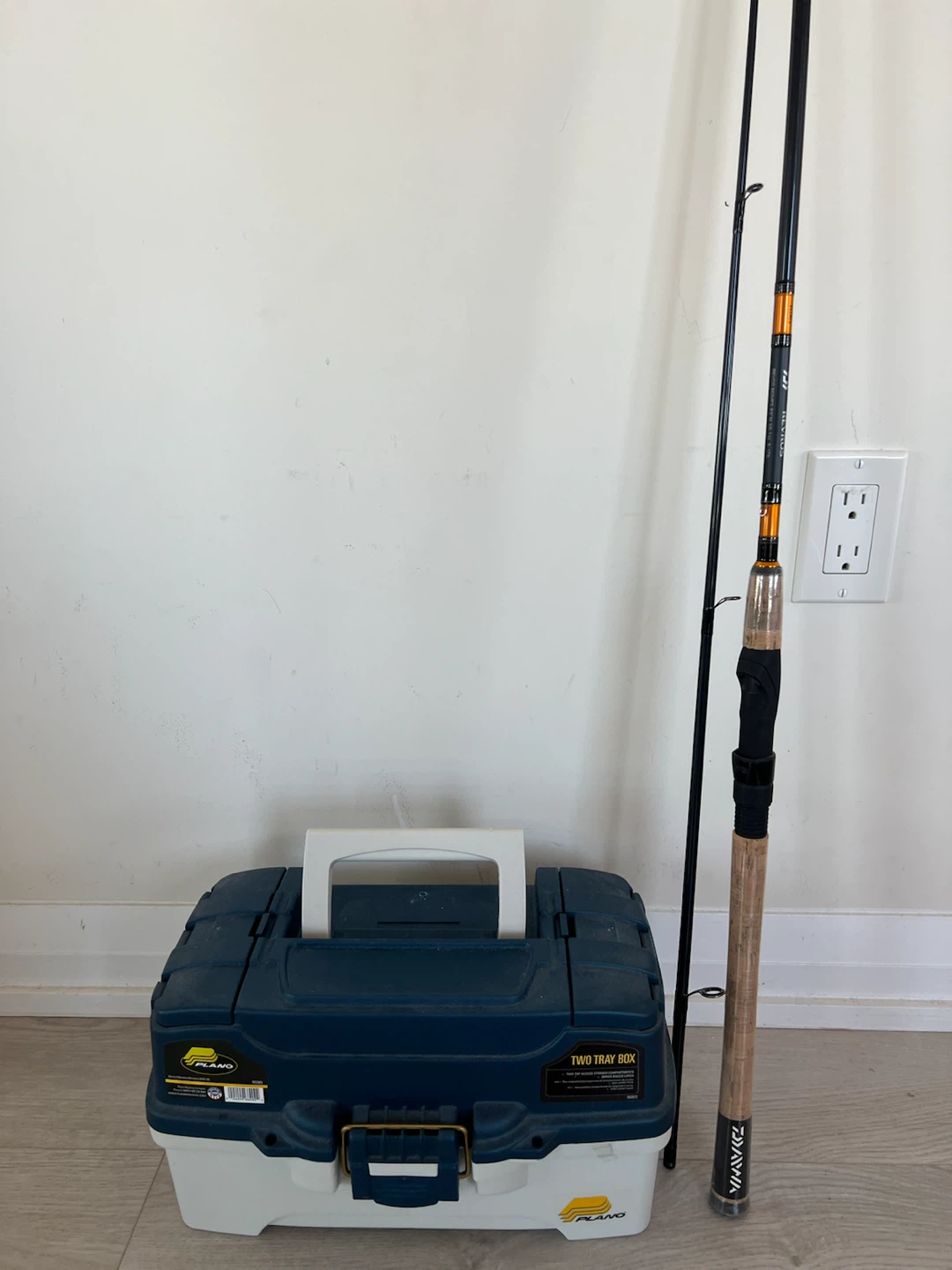 Daiwa Revros Fishing Rod with Plano Two Tray Tackle Box