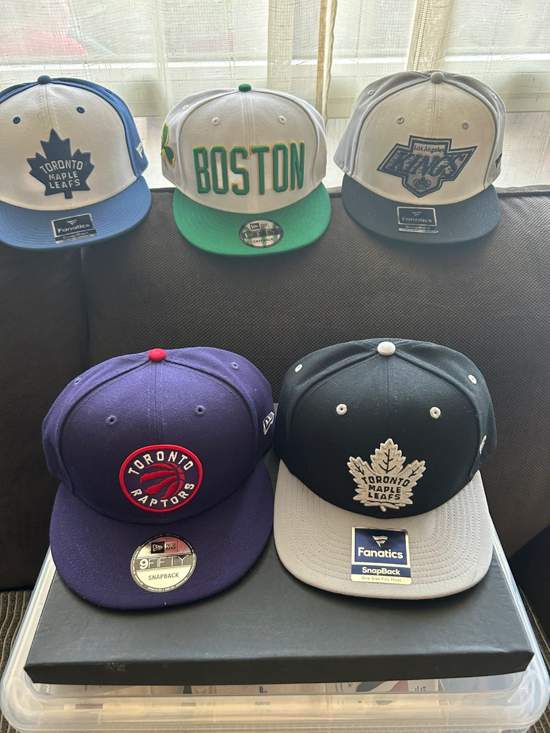 NHL & NBA Snapback Hats