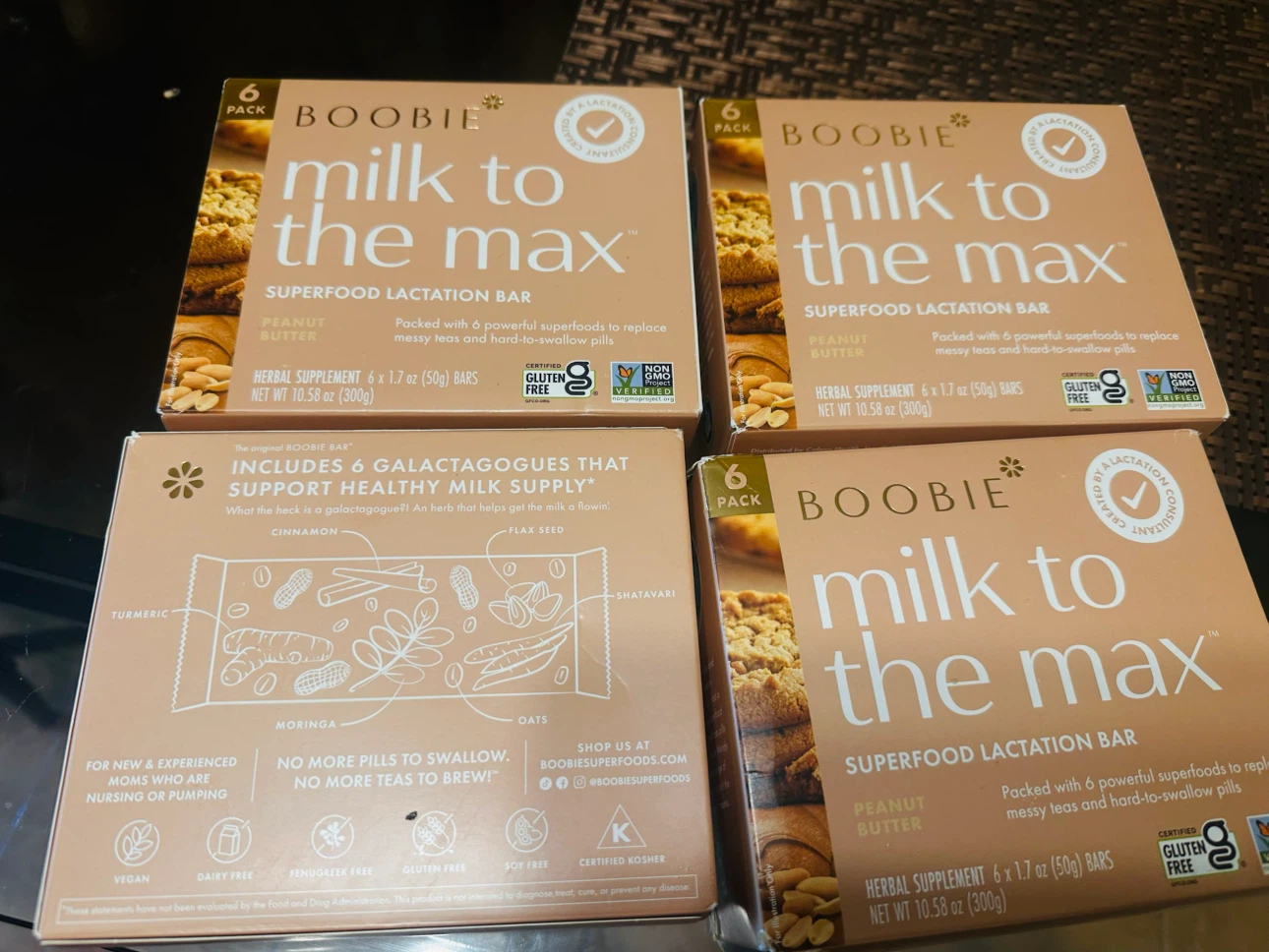 5 boxes of Boobie Milk to the Max Superfood Lactation Bars - photo 4