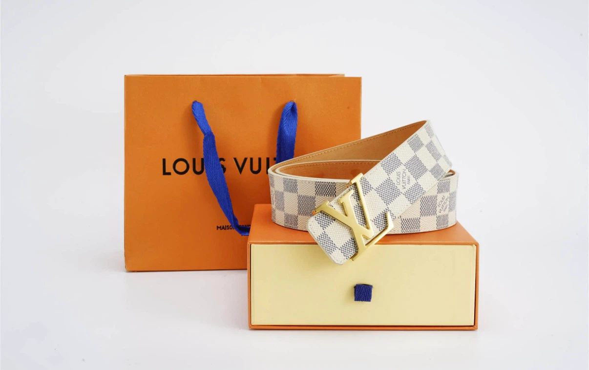 Louis Vuitton Damier Azur Belt