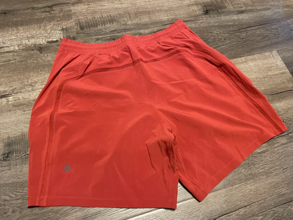 NWOT! Lululemon Men's Red Athletic Shorts Size L