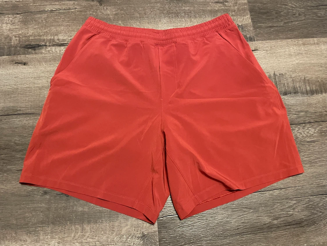 NWOT! Lululemon Men's Red Athletic Shorts Size L - photo 3
