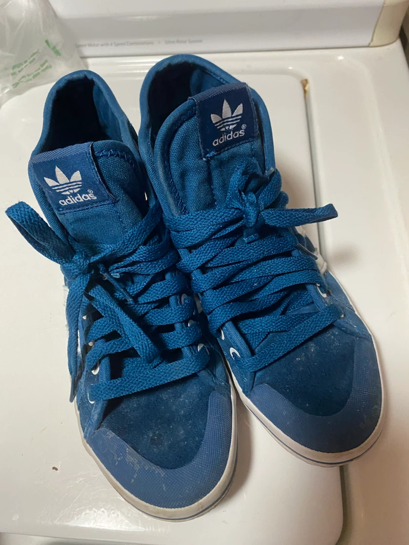 Adidas high-top sneakers