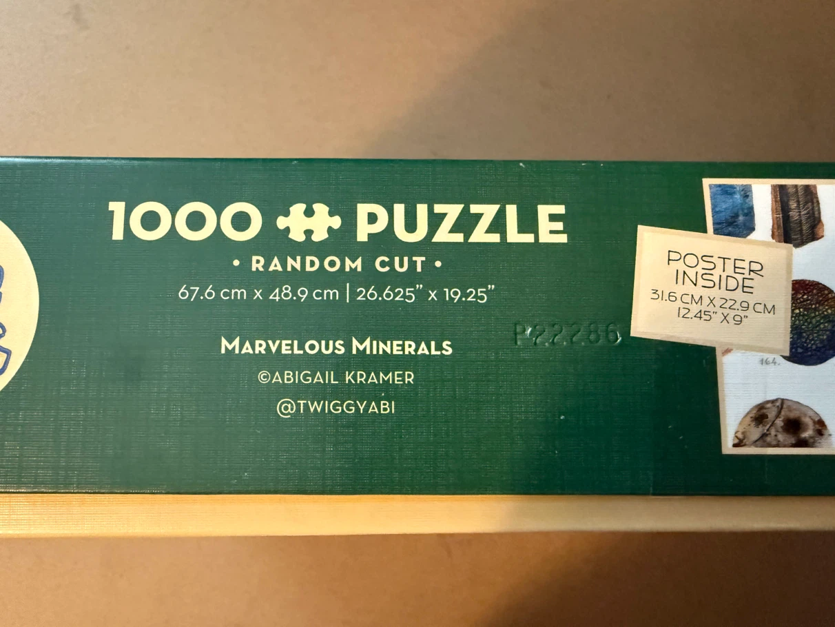 1000 Piece Puzzle -Marvelous Minerals - photo 5