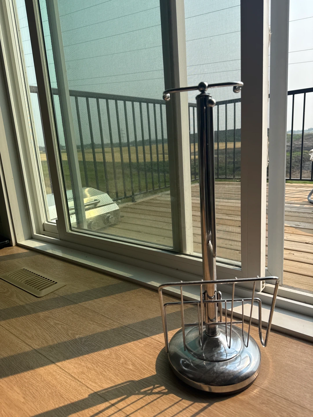 Freestanding Paper Towel Holder and Magazine Rack - photo 2