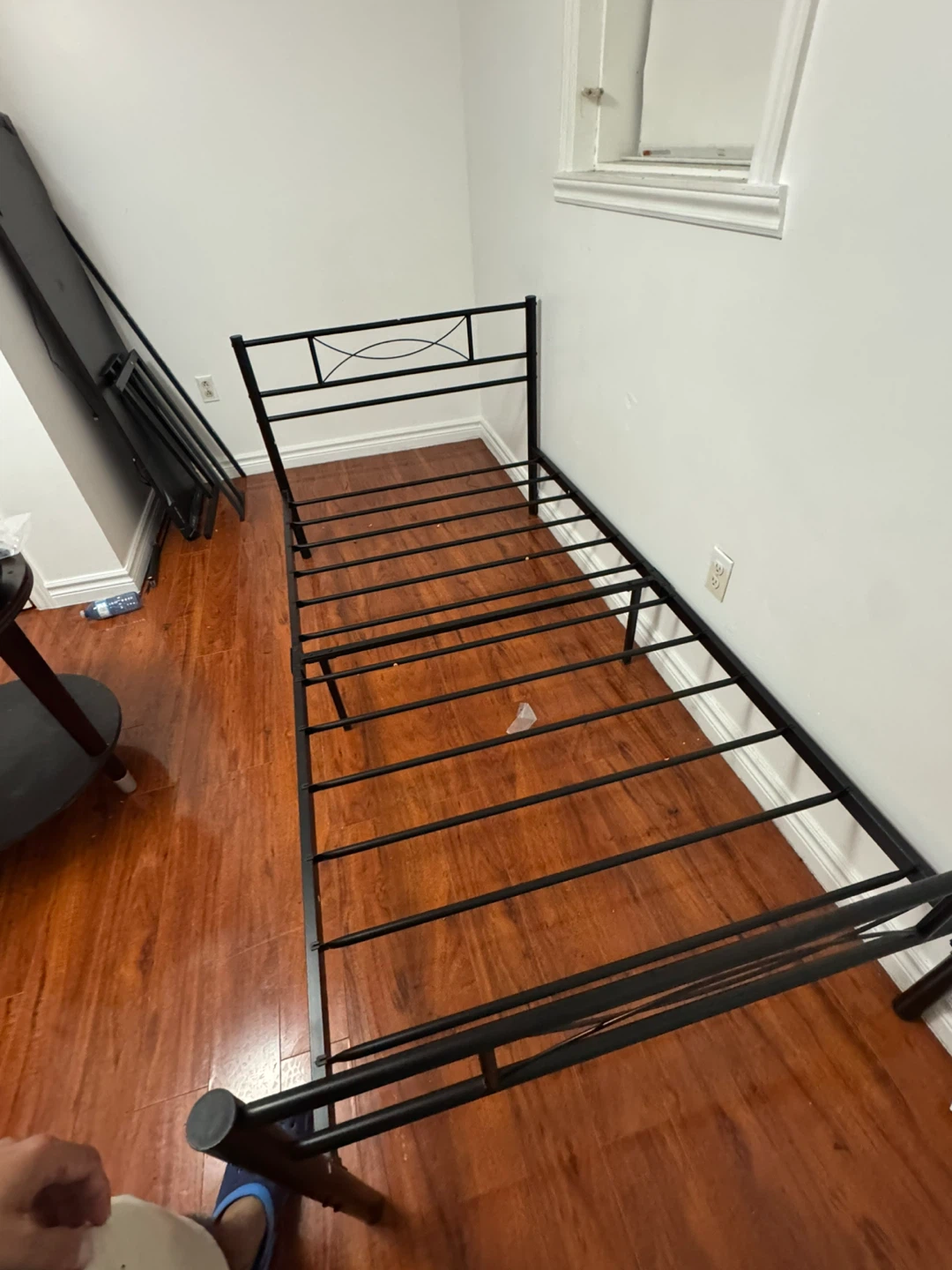 Black Metal Twin Bed Frame