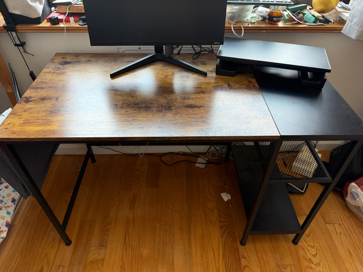 Steelside Myra 47" W Home Office Computer Writing Study Desk