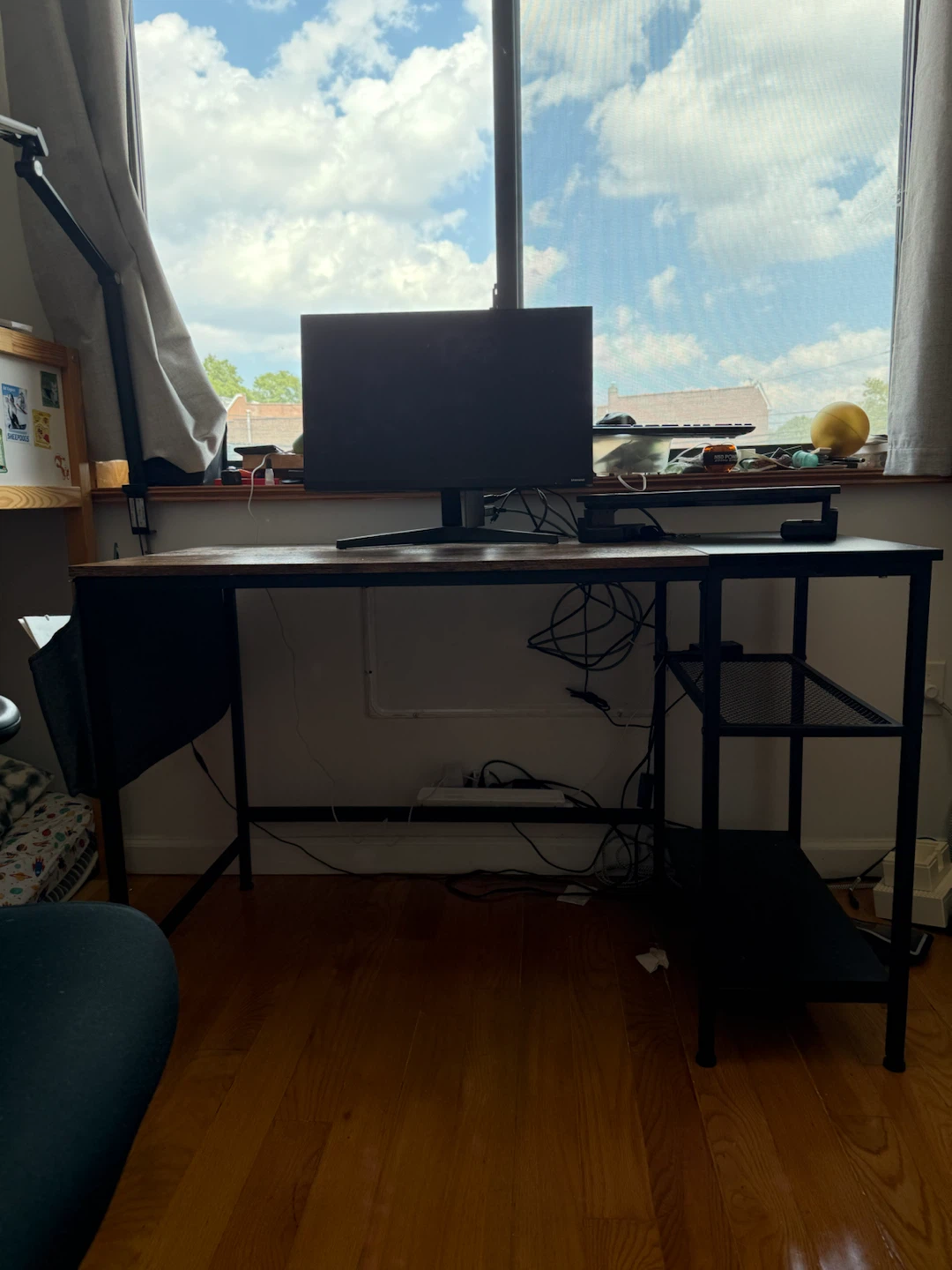 Steelside Myra 47" W Home Office Computer Writing Study Desk - photo 3