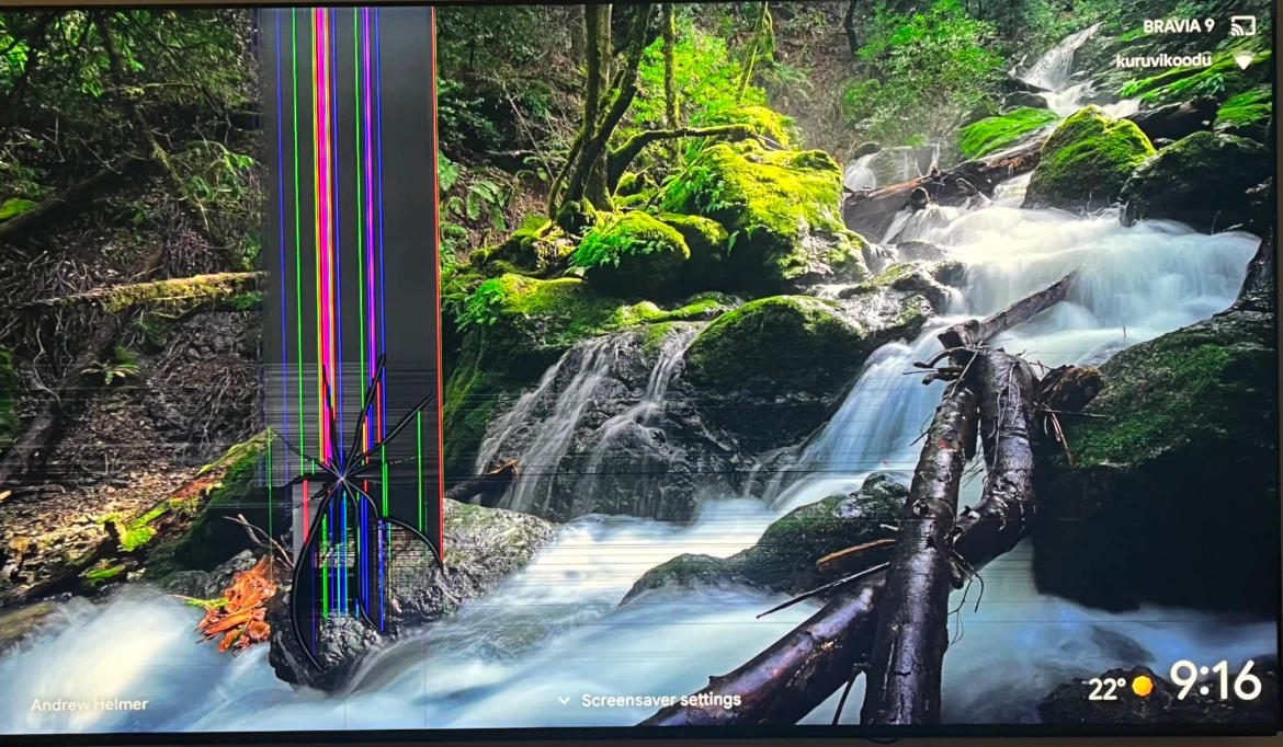 Bravia 9 85inch tv (K85XR90) 6 month old with screen issues.
