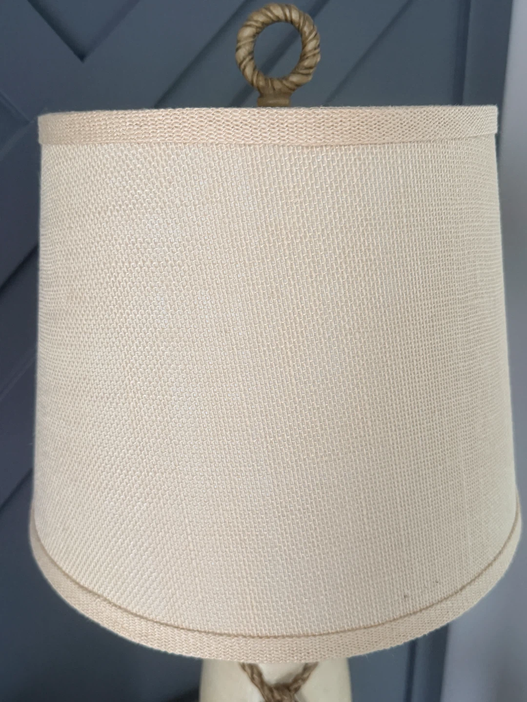 Nautical Buoy Lamp with Rope Accents - photo 3