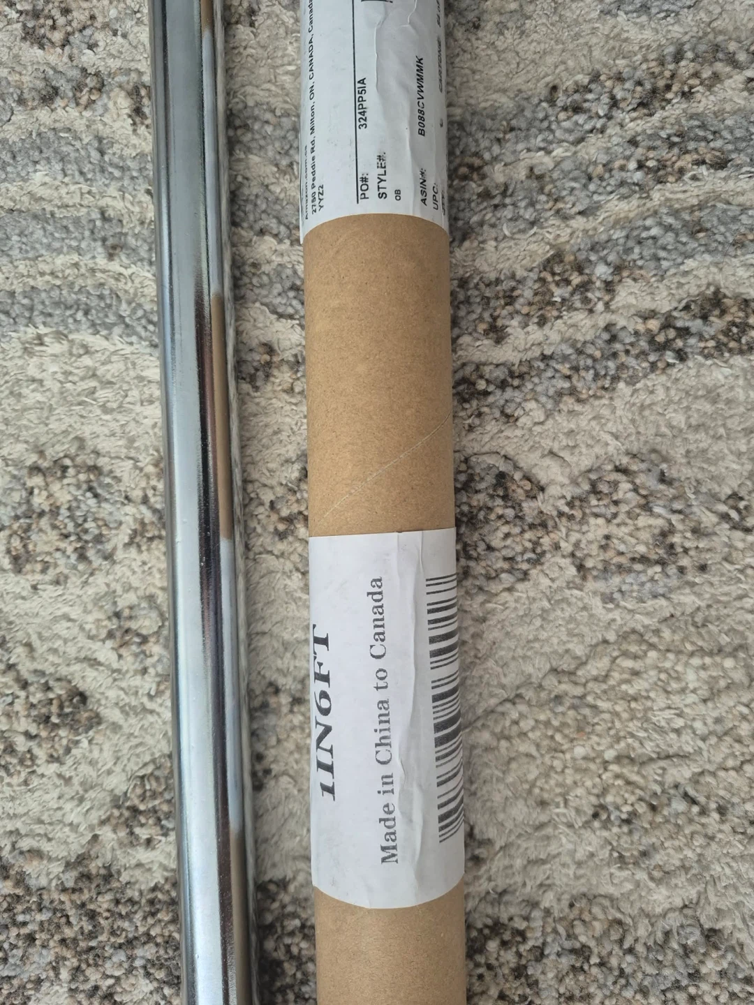1" 6ft Barbell Bar - photo 3