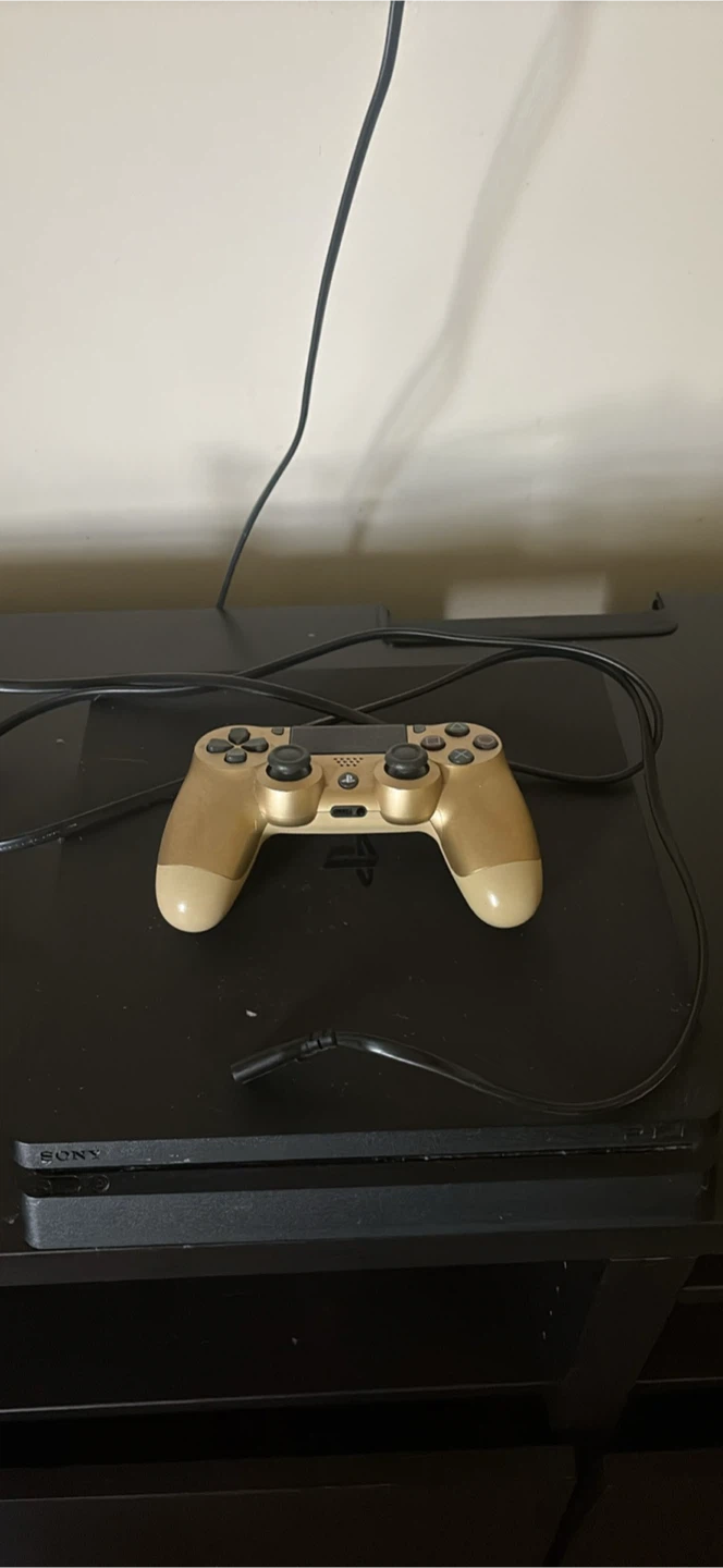 PS4 Slim with controller