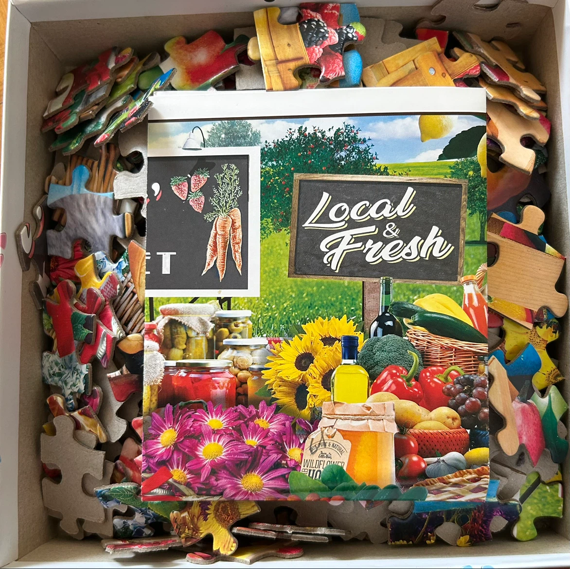 MasterPieces Trendz 300 Piece "Farmers Market" Jigsaw Puzzle - photo 2