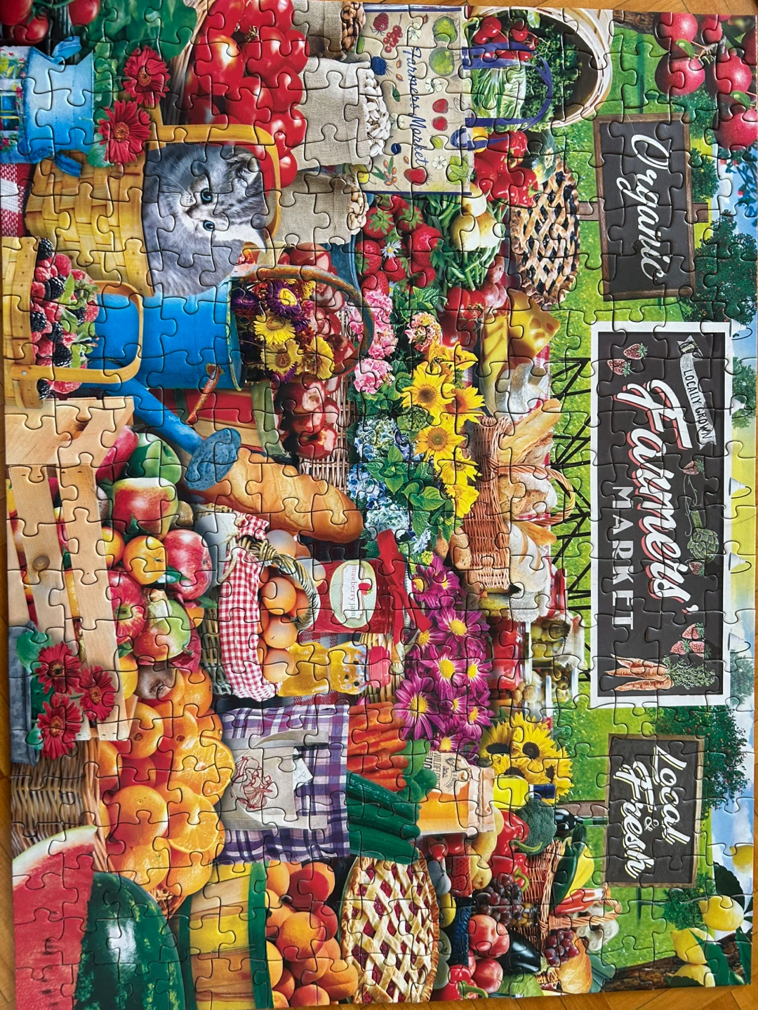 MasterPieces Trendz 300 Piece "Farmers Market" Jigsaw Puzzle - photo 3