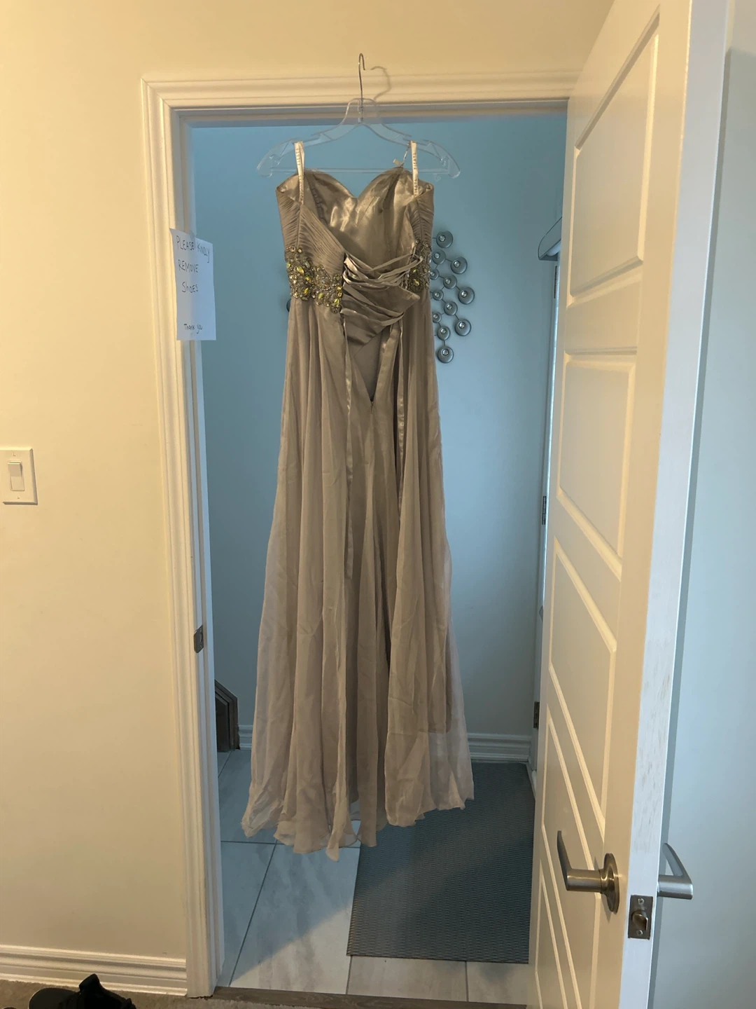 Strapless Embellished Formal Gown - photo 2
