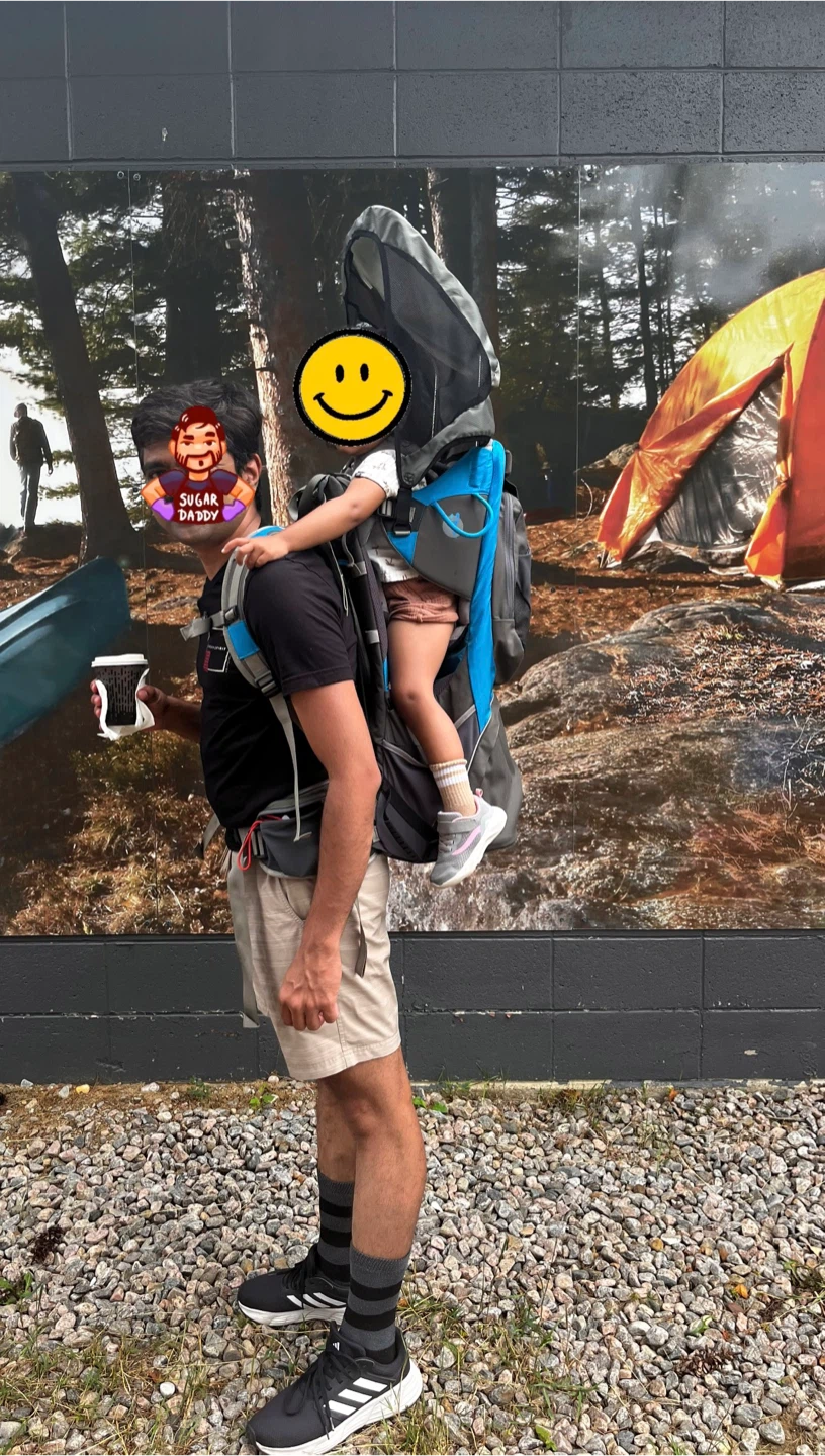 Hiking child carrier