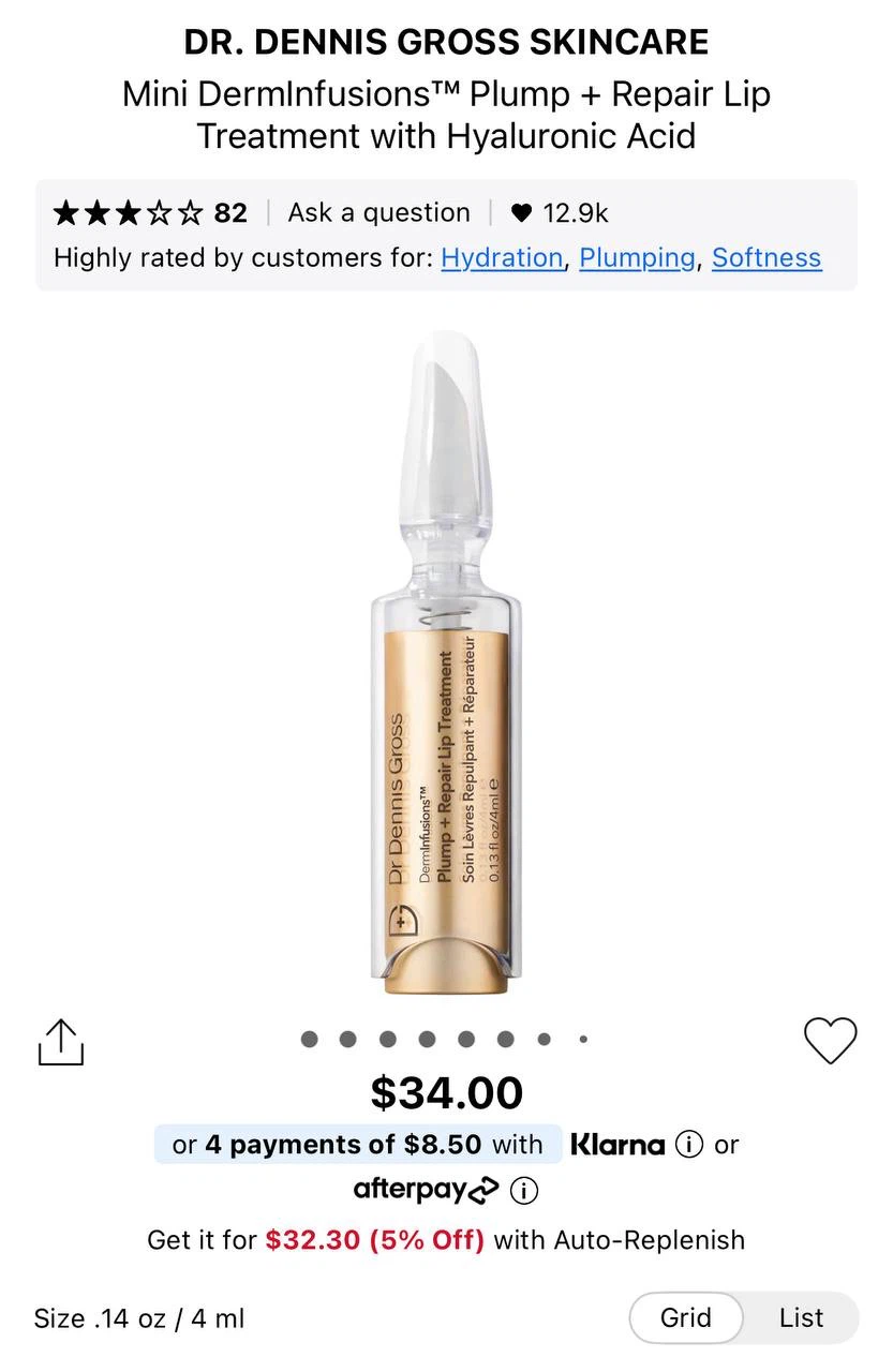 DR. DENNIS GROSS Mini Plump + Repair Lip Treatment