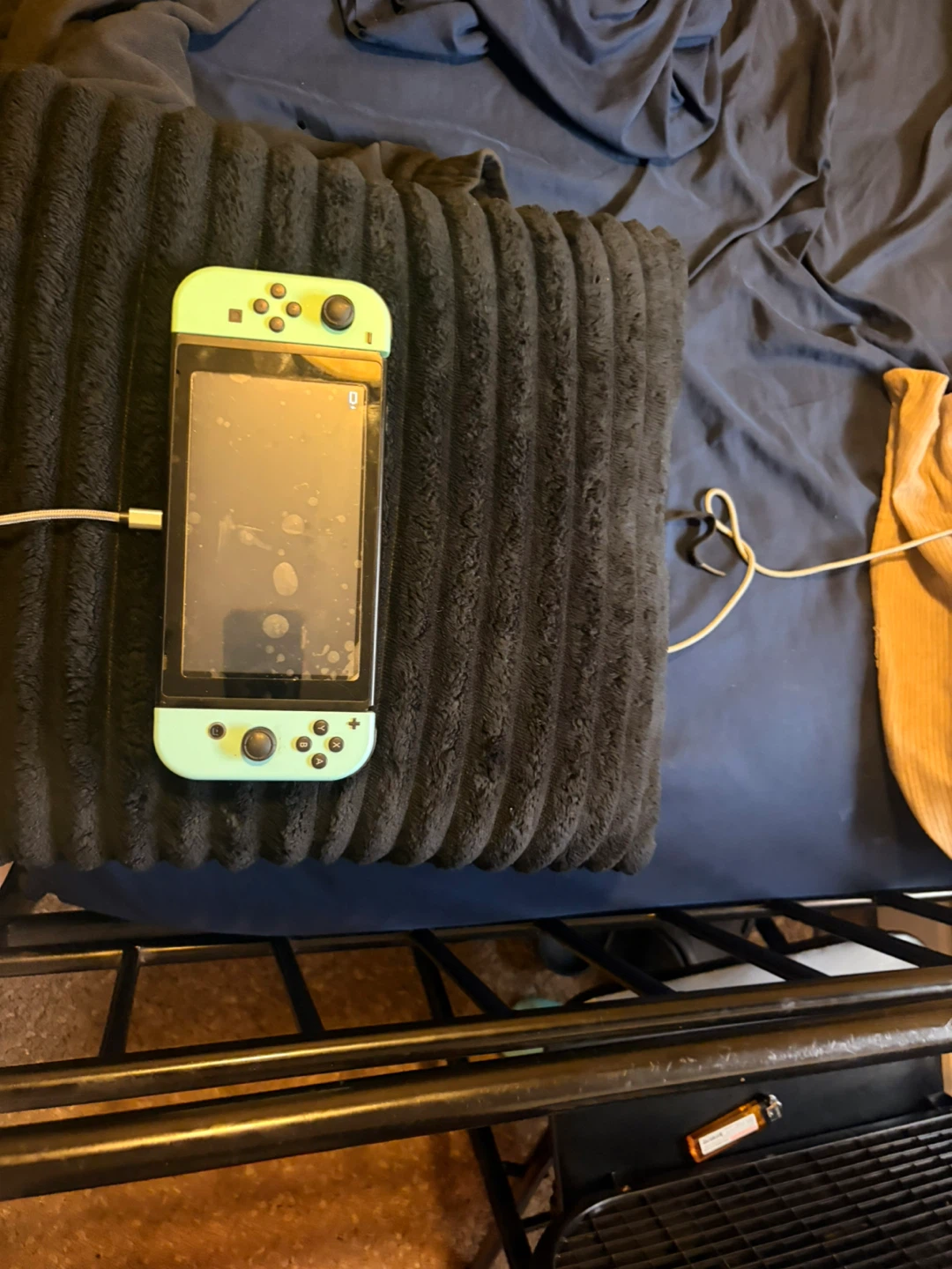Nintendo Switch - Light Blue/Neon Red
